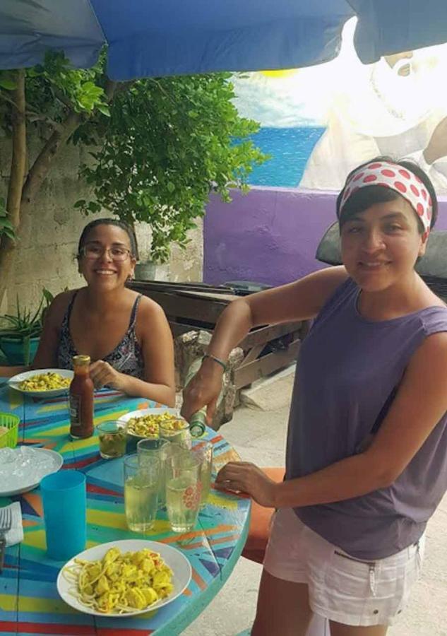 Mandala Hostel Tulum Bagian luar foto